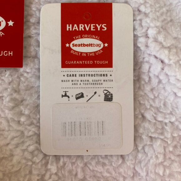 New with tags Harveys Seatbelt keychain bag in Mulberry - Picture 11 of 15